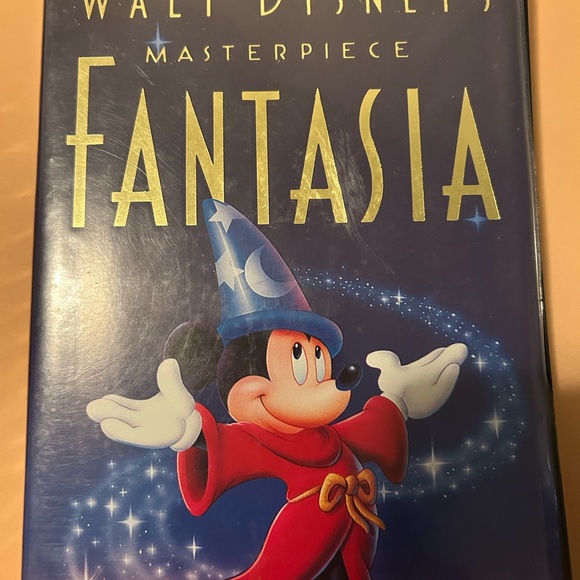 Disney Fantasia VHS video